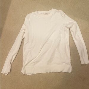 Style & Co. Classic Cream Crew Neck Sweater